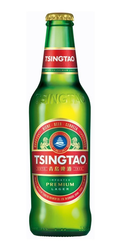 Cerveza China Tsingtao Lager Porrón 330 Ml