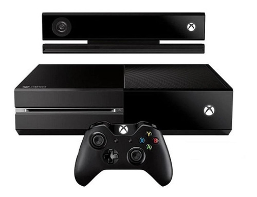 Microsoft Xbox One Kinect 500gb Standard Cor  Preto