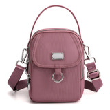 Bolsa Feminina Crossbody Porta Celular 3 Compartimentos