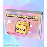 Caja Sorpresa Con Papelería Kawaii 20 Piezas