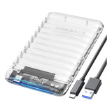 Orico Caja De Disco Duro De 2.5 Pulgadas Usb C A Sata Iii De