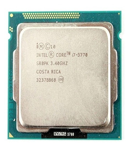 Processador Intel I7 3770 1155 3.4ghz 8mb 3 Geração Oem