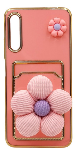 Funda Huawei Y9s Flor Bonita + Sujetador + Mica