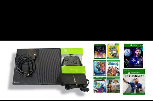 Microsoft Xbox One 500 Gb + 3 Controles + 5 Jogos