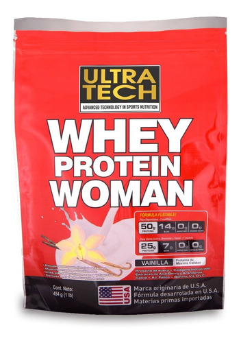 Whey Protein Womanx 454 G Proteína Para La Mujer En Alta Concentración Bajas Calorías 