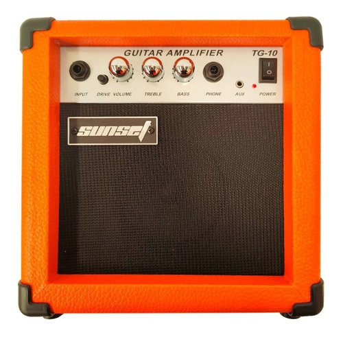 Amplificador De Guitarra Eléctrica 10w Sunset Serie - 10w