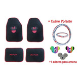 Tapetes Y Funda Volant Minnie Mouse Vw Jetta Clasico Gl 2014