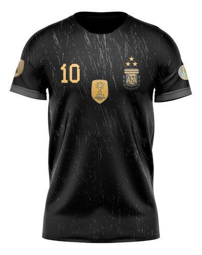 Camiseta Conceptual Argentina Campeón 2022 Afa 3 Estrellas