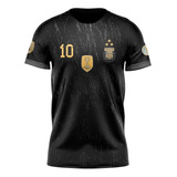 Camiseta Conceptual Argentina Campeón 2022 Afa 3 Estrellas