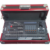 Mesa Controladora Dmx 512 Pilot 2000 V3 Com Case Strobo
