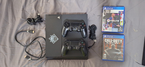 Sony Play Station 4 Fat 500gb + 2 Controles + 2 Juegos