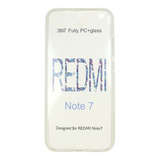 Capa Capinha Frente Verso 360 Para Redmi Note 7 Pro 6.53