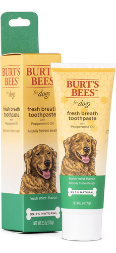 Burts Bees For Pets Pasta De Dientes Fresh Breath Para Perro