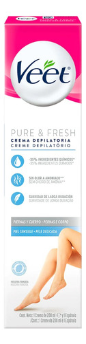 Veet Crema Depilatoria Pure & Fresh Piel Sensible X 200ml