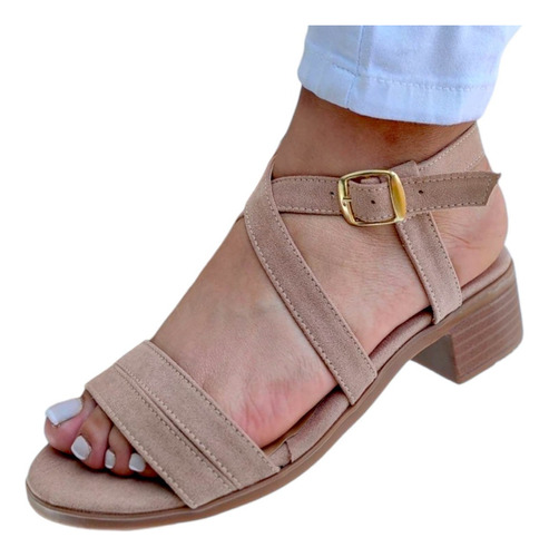 Zapatilla Mujer Huarache Moda Casual Tacon Bajo Envio Gratis