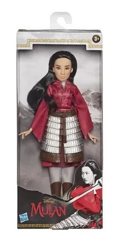 Boneca Princesa Mulan Disney 30cm Filme 2020 Hasbro Original