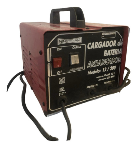 Cargador Arrancador Sincrolamp Cb12/300 Como Nuevo