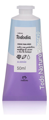 Crema Hidratante Para Manos Natura Tododia 50ml