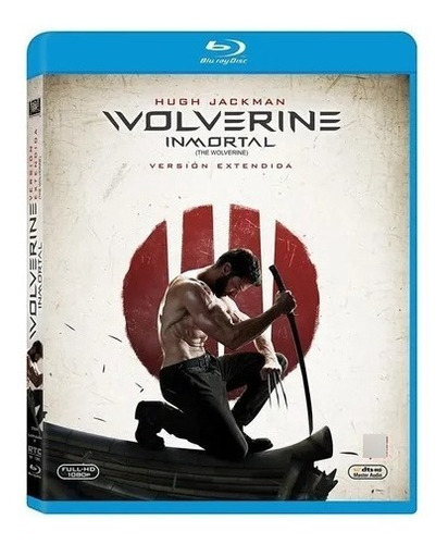 Wolverine Inmortal Extendida Hugh Jackman Pelicula Bluray