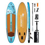 Tabla Stand Up Paddle Inflable Boierto Whale Wood