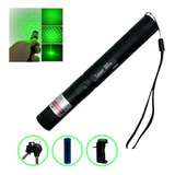 Caneta Laser Pointer Verde Forte Alcance 50 Km Regarregavel 