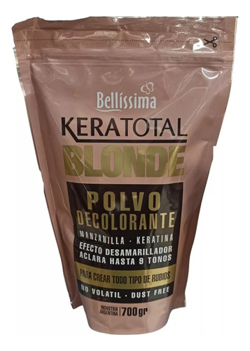 Bellisima Polvo Decolorante Blonde 700gr