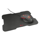 Combo Gamer 2-en-1 Trust Ziva: Mouse 3000dpi + Pad Mouse