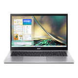 Notebook Acer Aspire 3 A315-59 Pure Silver 15.6 , Intel Core I7 1255u  64gb De Ram 1 Tb Ssd, Intel Graphics Iris Xe 60 Hz 1920x1080px Windows 11 Home