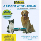 Platos Para Perros Dobles Plegables