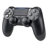 Mando Inalámbrico Joystick Genérico Compatible Con Ps4 Color Negro