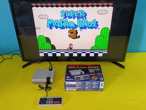 Consola Mini Nintendo Nes En Caja 