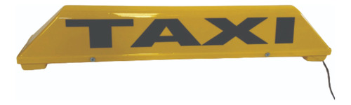 Cartel De Taxi 70 Cm  Amarillo Personalizado Led Fábrica