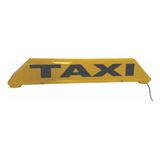 Cartel De Taxi 70 Cm  Amarillo Personalizado Led Fábrica