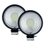 Tunelight Kit De 2 Faros Redondos 42 Leds 168 Watts 12-24v