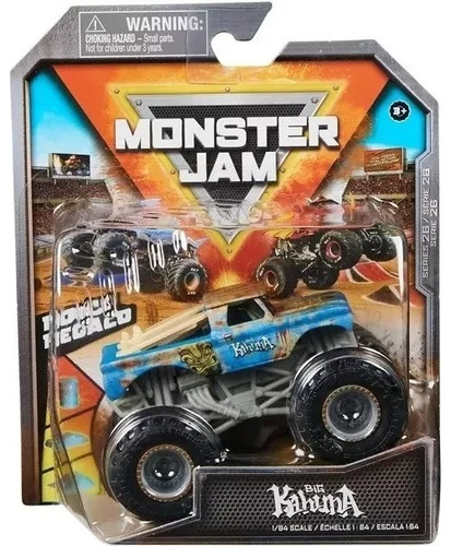 Monster Jam Vehiculo Metal Escala 1:64 Varios Modelos Lelab