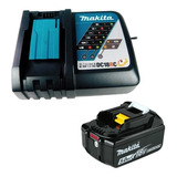 Kit Cargador + Batería 18v Pila Makita 5 Ah