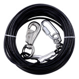 Cable De Metal De 12m Resistente A Mordidas P/perro Grande