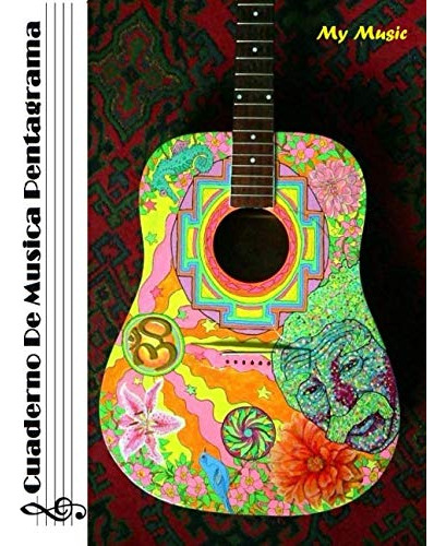 Cuaderno De Pentagramas: Cuaderno De Musica Pentagrama -a4-