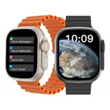 Smartwatch W68+ Ultra Watch Tela 2,02 Lancamento