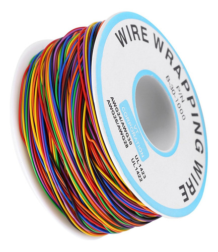 Cable De Prueba Cobre 30awg 250m 8 Cobre Con Aislamiento