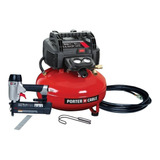 Compresor Porter Cable 6 Galones 150 Psi + Pistola Clavos 18