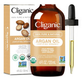 Aceite De Argan Cliganic Organico 100% Puro 120 Ml