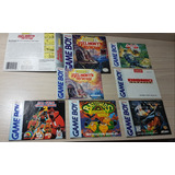 Lote Manuais Originais Game Boy Clássico Castlevania