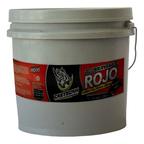 Polish Para Pintura Quemada Alubrayther Rojo 4kgs Castelan