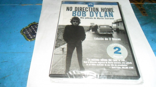 Dvd Bob Dylan- No Direction Home