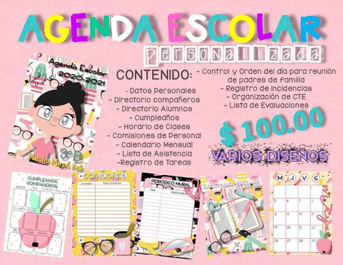 Agendas En Formato Digital Personalizadas.