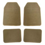 Kit 4 Tapetes De Alfombra Beige Toyota Tacoma 1998