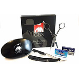 Recortadora Para Barba Y Gbs Straight Edge Razor & Beard Kit