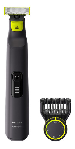 Máquina Afeitadora Philips Oneblade Pro Onebladepro Qp6530/15 Negra 100v/240v