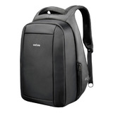 Morral Urbana Wefone Anti Robo 2.0 Color Negro Diseño Liso